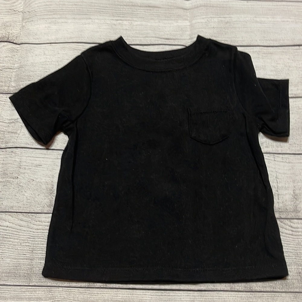 Garanimals Black Short Sleeve Shirt size 24 Months